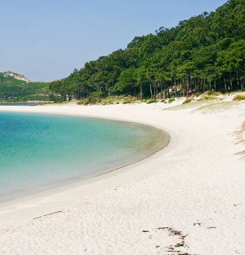 playa de Rodas en las Islas Cíes