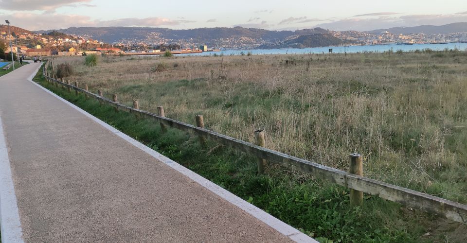 Paseo en Moaña junto al mar