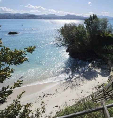 Playa Iglesario en Tirán