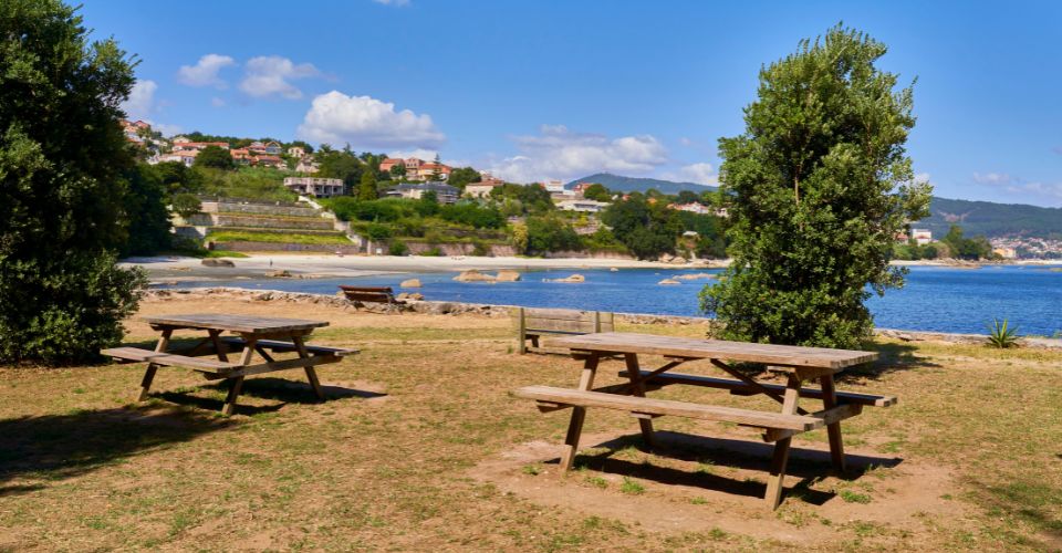 Playa de Videira en Tirán